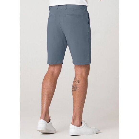 NWT Swet Tailor The EveryDay Chino Short In French Grey Size Men’s 31 - Picture 3 of 6
